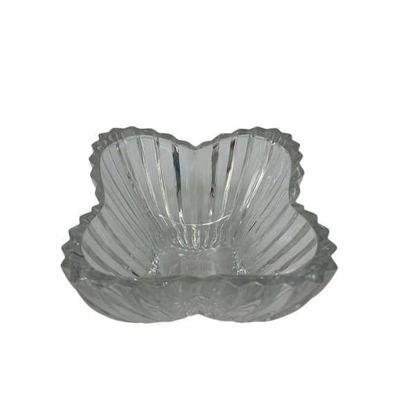 Mikasa Heavy Crystal 6” Lydia Tulip Bowl w/ Tag - Picture 1 of 8